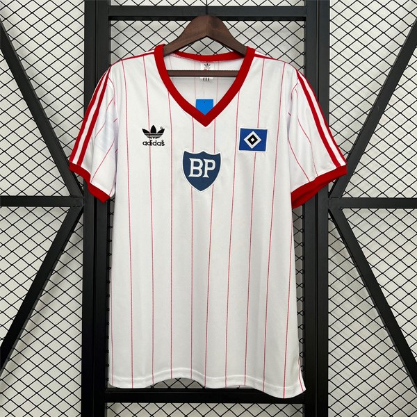 Camiseta Hamburgo S.V Retro 1984 Blanco